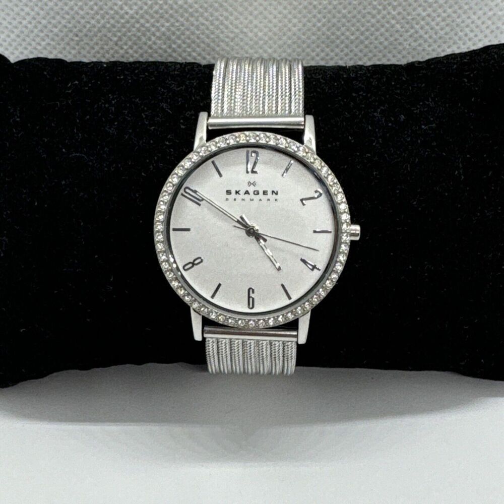 Skagen SKW2284 Women's Silver Stainless Steel Analog Dial Quartz Watch JNA544